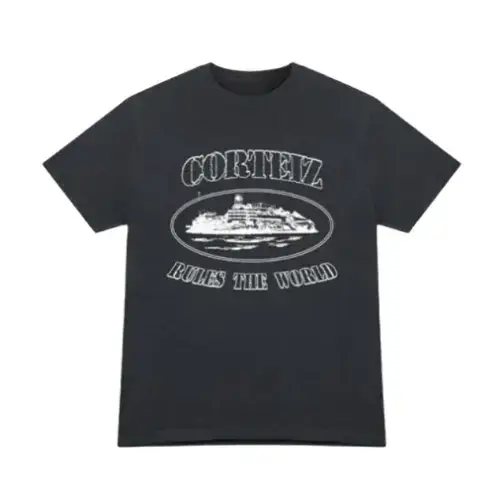 Black Corteiz OG Alcatraz T-Shirt